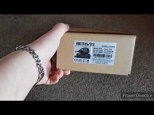 Retevis RT95 unboxing