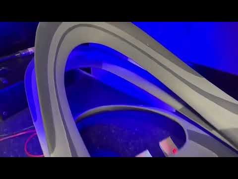 USS Orville 1/350 3D printed Model Kit built and lit