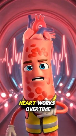 Coffee Isn’t Bad — But Your Heart Knows the Limit #healthshorts #animation