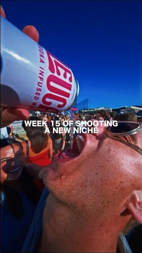 Filming Day Party Drinks (Wide Lens, Drink Shots & Drone Footage)