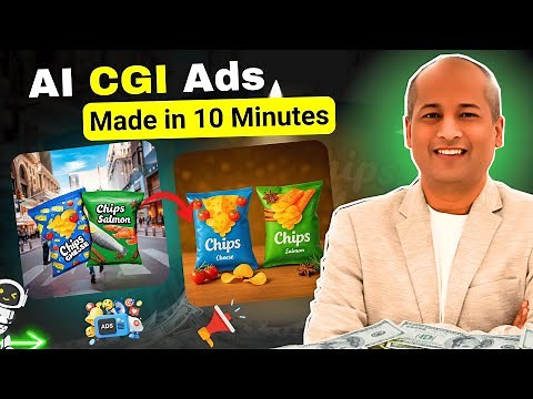 How to Make CGI Ads With AI | Create Viral Product Video | CGI Ads Tutorial