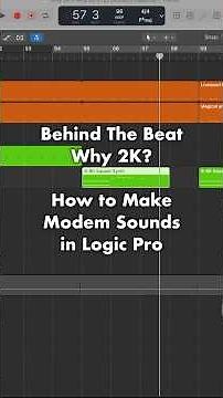Behind the Beat: Why 2K? How to Make Modem Sounds in Logic Pro