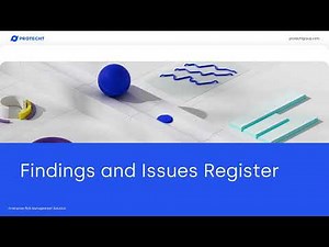 See the bigger picture with findings and issues management in Protecht.