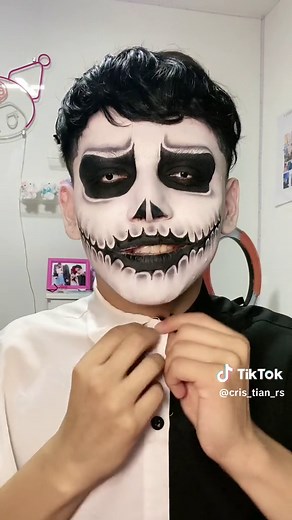 Jack Skellington Halloween Makeup Tutorial