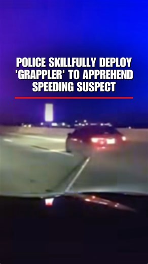 DASHCAM DRAMA: Newly released footage shows a Texas police officer using a grappler device to safely stop a high-speed pursuit after a driver fled a traffic stop at nearly 90 mph. Officers later discovered children inside the vehicle. No one was injured, and the driver was arrested after becoming combative, police said. | Fox News