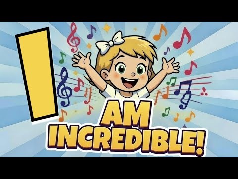 I Am Incredible! Letter I Phonics Song | Self Worth & Confidence for Toddlers | EllieBopz