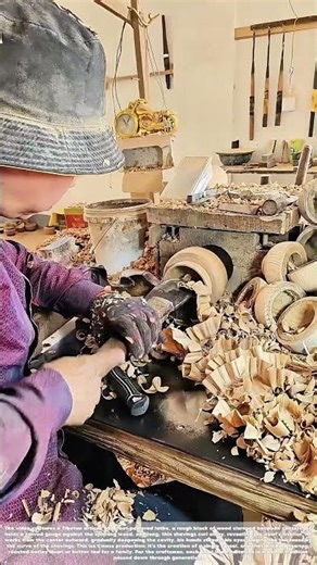 Hollowing the Heartwood: How a Tibetan Craftsman Spins a Bowl From a Solid Block
