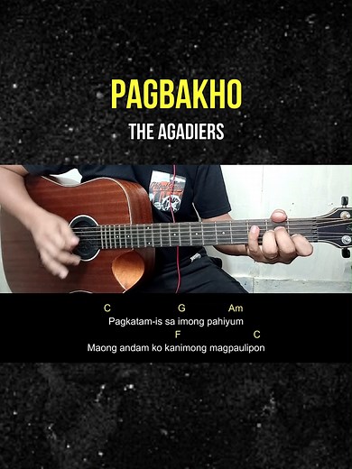 Pagbakho - The Agadiers | Guitar Tutorial