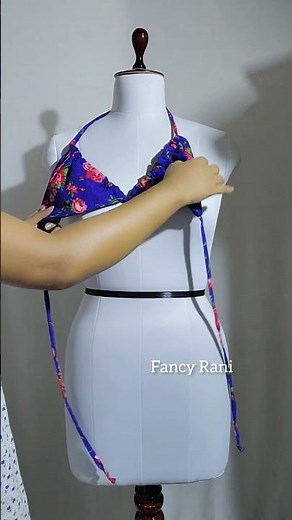 How To Tie A Bikini Top | New Style Bikini Tie