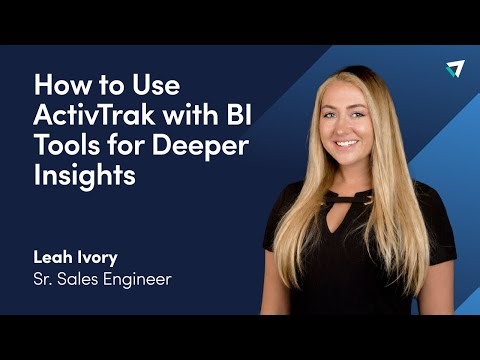 How to Use ActivTrak With BI Tools for Deeper Insights