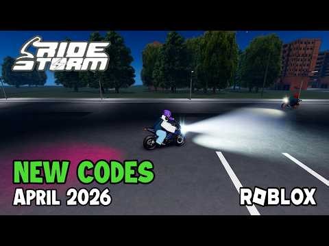 Roblox Ride Storm NEW CODES April 2026