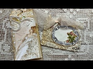 Lace Master Board Ephemera~Part 2 Tag Booklets/ @Grace and Lace Journals, @A Trace of Sparkle
