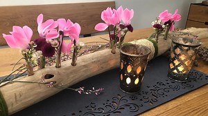 Tipps von Sabrina: Deko mit Alpenveilchen