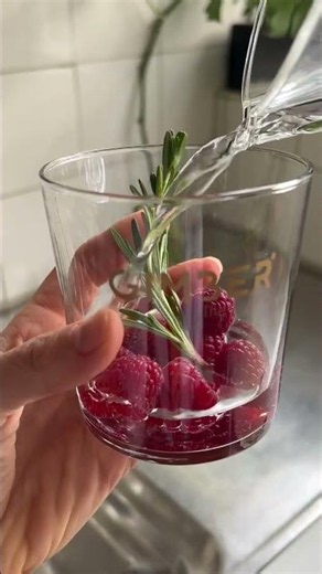 GIMBER — raspberry snowglobe ice cubes that look unreal