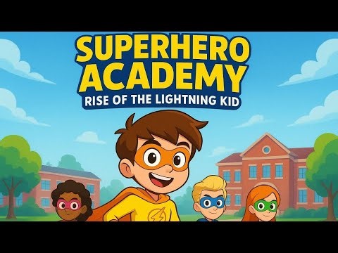 Superhero Academy Rise of the Lightning Kid Animated Cartoon Series