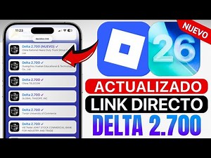 UPDATED Direct Link! Install DELTA EXECUTOR v2.700.937 ON iOS (LATEST VERSION)