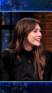 Elizabeth Olsen is a big fan of the 6-7 trend | Late Night with Seth Meyers