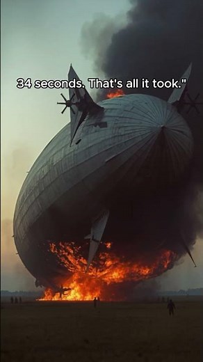 POV: You're on the Hindenburg When It Catches Fire (1937) #history #darkhistory
