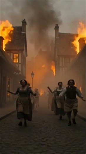 The Great Fire of London — Escape Through the Flames