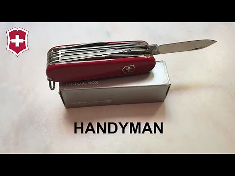 [REVIEW] Victorinox - HANDYMAN [+ Info Damast 2021] (Swiss Army Knife)