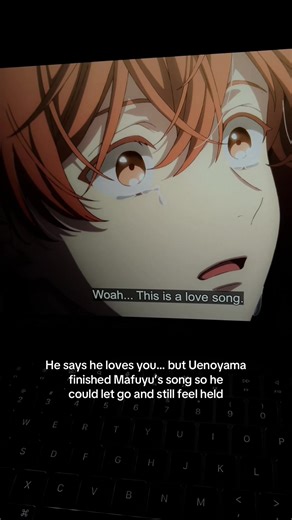 *Yuki’s song Given will always be my fav!! 😭🧡🖤 #Uenoyama literally IS the green forest 🌿 #given #givenanime #mafuyu #blanime