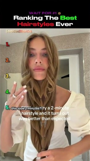 Ranking The Best Hairstyles Ever! #hair #usa #shorts