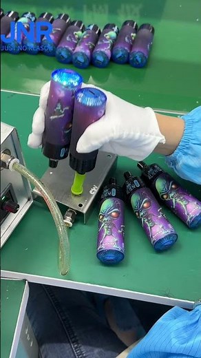 Inside JNR Alien Factory: Crafting the 'ALIEN' E- Cigarette" | 10000 PUFFS