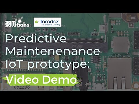 Predictive Maintenance IoT Prototype: Video Demo