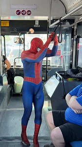 2.4K views · 16 reactions | Spiderman on public bus lol #spiderman #funny #reels #explore #bus #passengers #performer #hilarious | Life with Rodrigo | Facebook
