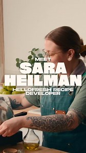 9.1K views · 29 reactions | Meet a HelloFresh Recipe Developer: Sara Heilman From learning to cook at 13 years old to earning a B.S. degree in Culinary Science from Iowa State University, Sara brings over 15 years of experience to crafting fresh, surprising concepts for the HelloFresh menu each and every week. Learn more about Sara at https://www.hellofresh.com/recipe-developers/sara-heilman | HelloFresh | Facebook