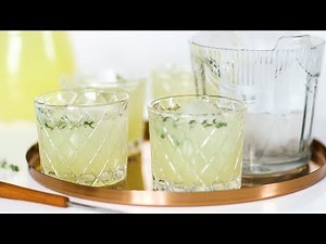 Vodka &Thyme Lemonade- Martha Stewart