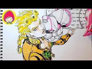 【ジョジョの奇妙な冒険】ジョルノ・ジョバーナ描いてみた