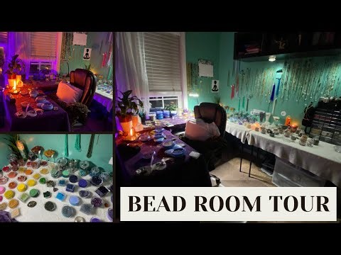 Craft Room Tour | My Bead Room Organization
