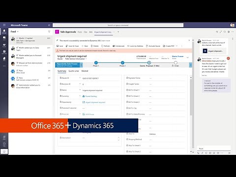 Dynamics 365 & Office 365: Better Together for Home Working 🏠