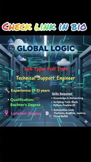 Global Logic Job update #job #viral #coding #youtubeshorts #software #trending #explore #it#shorts