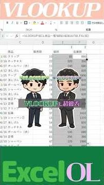 [VLOOKUP] Still searching manually?! VLOOKUP works in every Excel version, so compatibility is a ...