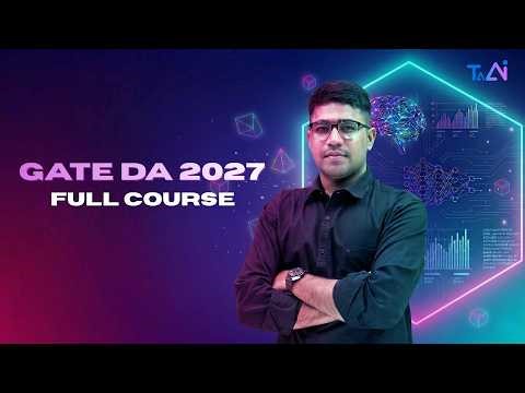 GATE DA 2027 COURSE TEASER | TAAI | MANOJ SIR