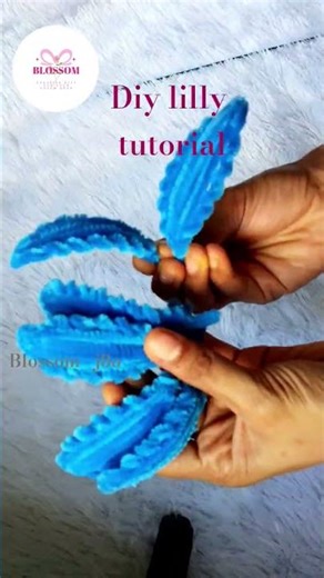 lilly tutorial part 2 #handmade #diycrafts #flowers #shorts #chikrichikri song