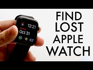 How To Find a Lost Apple Watch!