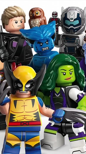 LEGO finally revealed Marvel Studios CMF Series 2 for September 1st! Love that the series is continuing, but there are some pretty big characters being left out! The new boxes are going to make these sooooo hard to collect now too. What do you guys think?? #lego #marvelstudios #avengers #fy #fyp #xmen #wolverine