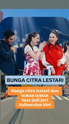 bunga citra lestari di indonesian idol #reels #fypシ #viral #seleb #rumahtangga