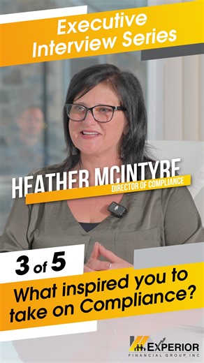 Can compliance really be collaborative? Heather McIntyre, Director of Compliance, breaks down why relationships, not rules alone, make all the difference. 🤝 | Experior Financial Group