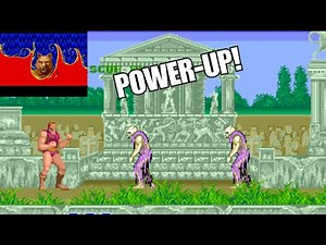 ALTERED BEAST - Mega Drive Playthrough - Original Hardware