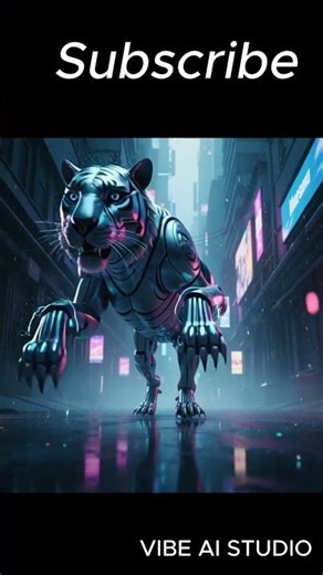 “Cybernetic Creatures: A Futuristic Robotic Animal Odyssey”