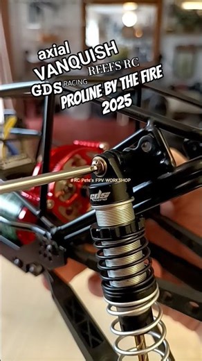 NEW! AXIAL WRAITH CAGED RC ROCK CRAWLER BUILD #VANQUISH GDS SHOCK REBUILD #PROLINE BY THE FIRE 2025