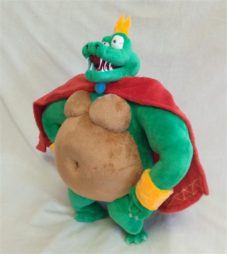 King K. Rool Premium Plush Toy 15,7” (40 Cm) King of The kremlings and Leader of The kremling Krew Variant 1 - Etsy