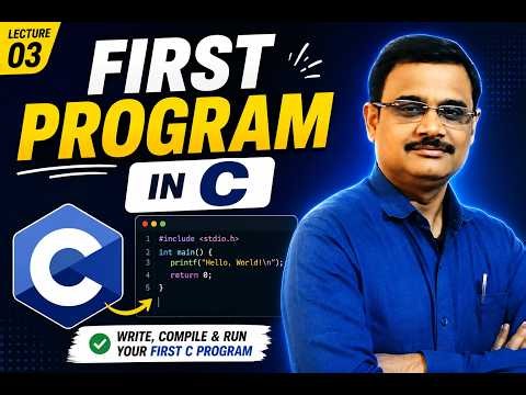 How to Run First C Program in VS Code| Complete Setup Compile & Execute