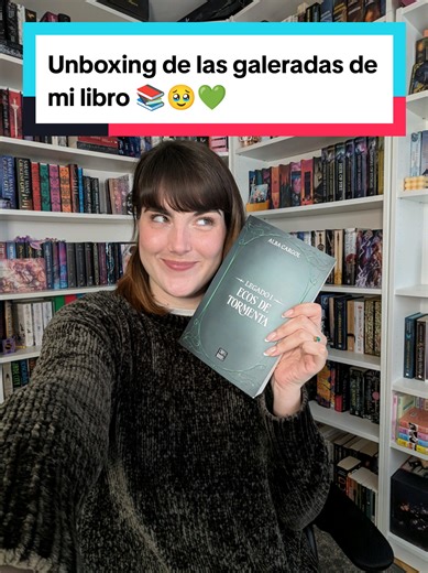 Unboxing de las galeradas de mi libro 📚🥹 #booktokespaña #booktok #romantasy #escritora #writer