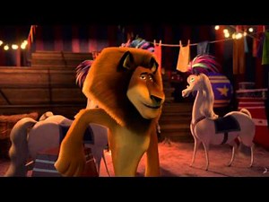 MADAGASCAR 3 - Los Fugitivos - Clip Afro Circo.