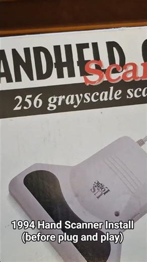 1994 Hand Scanner Install (before plug and play)